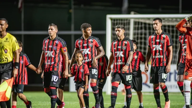 Elenco do Vitória 2026 em treino