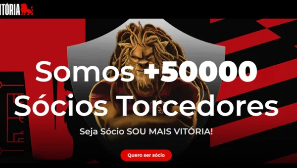 Sou Mais Vitória atinge 50 mil sócios e marca época na história rubro-negra