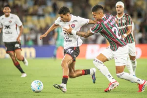 Vitória joga bem e arranca empate com o Fluminense no Maracanã