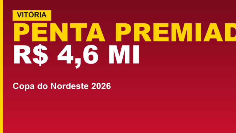Vitória Esporte Clube Copa do Nordeste 2026 penta campeão