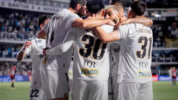 Santos 3 x 1 Vitória na Série A: gols, expulsão e tabela