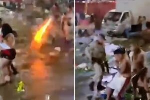 Vitória pós-penta: spray da PM no Barradão; veja o que a PM apura