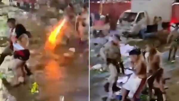Vitória pós-penta: spray da PM no Barradão; veja o que a PM apura