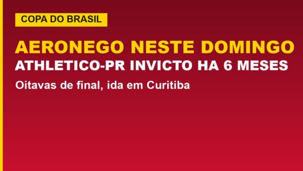 Vitória convoca AeroNego; veja o que enfrenta no Athletico-PR invicto