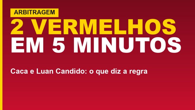 Vitória perde Cacá e Luan Cândido: veja o que diz a regra em cada caso
