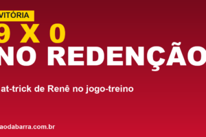 Vitória vence o Redenção por 9 a 0 neste sábado; veja os gols