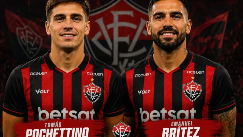 Vitória tem só 1 vaga para Brítez ou Pochettino; veja o motivo