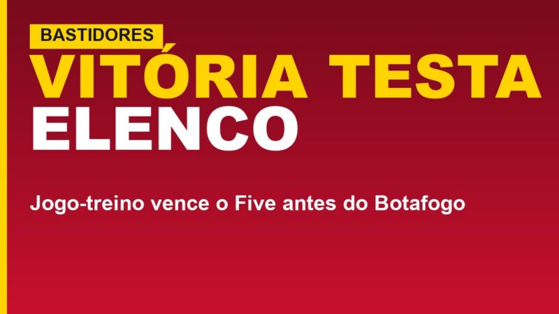 Esporte Clube Vitória em treino no CT, antes do jogo com o Botafogo