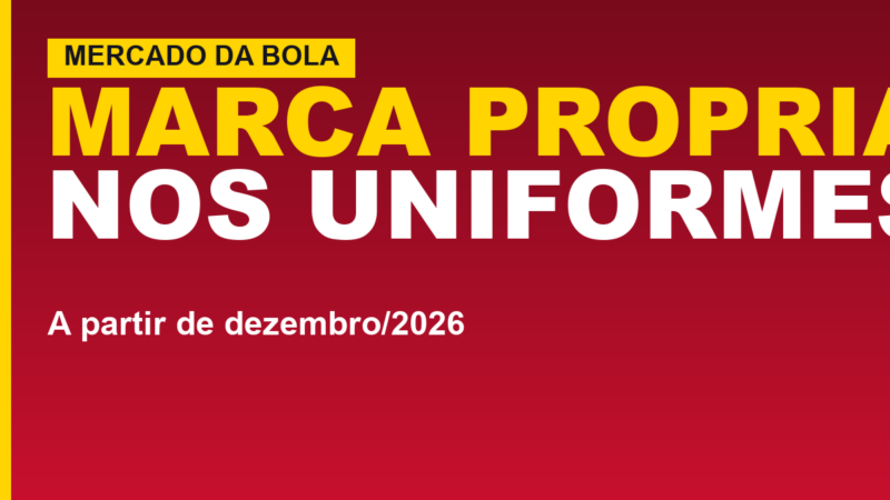 Vitória confirma marca própria nos uniformes; veja o que muda
