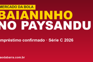 Vitória recebe proposta do Paysandu por Baianinho; veja o perfil