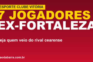Vitória tem 7 jogadores ex-Fortaleza no elenco; veja quem são