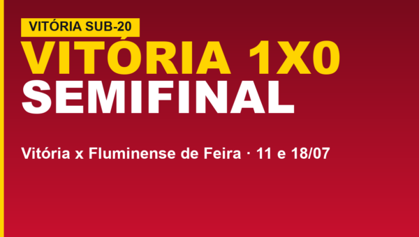 Vitória Sub-20: 1×0 na volta elimina o Barcelona; veja o rival na semi