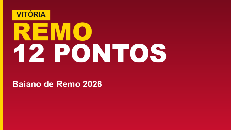 Vitória vence no remo: 6 provas na 2ª regata; veja a liderança