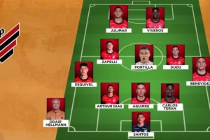 Vitória encara Athletico-PR: veja a escalação provável do Furacão