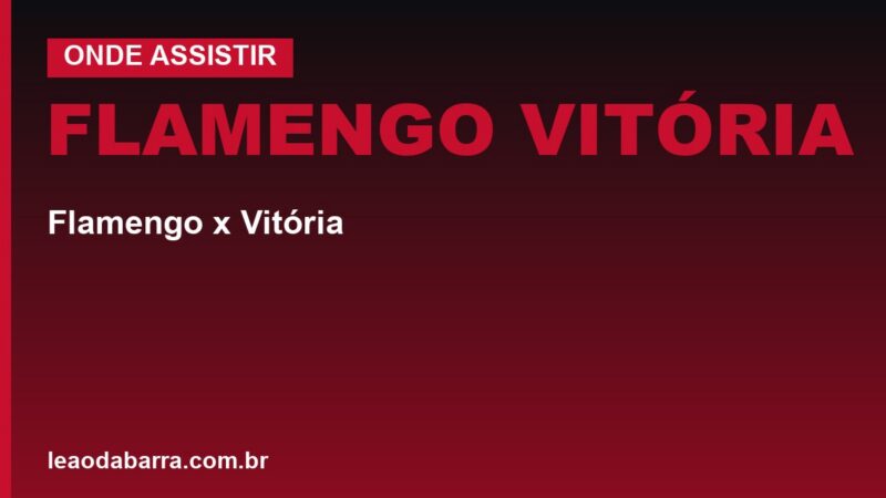 Flamengo x Vitória: onde assistir, horário e desfalques da 22ª rodada