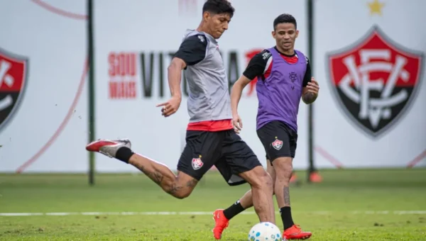 Vitória tem 75% de aproveitamento no Barradão; veja o treino