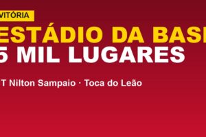 Vitória confirma estádio da base: 5 mil lugares; veja a obra