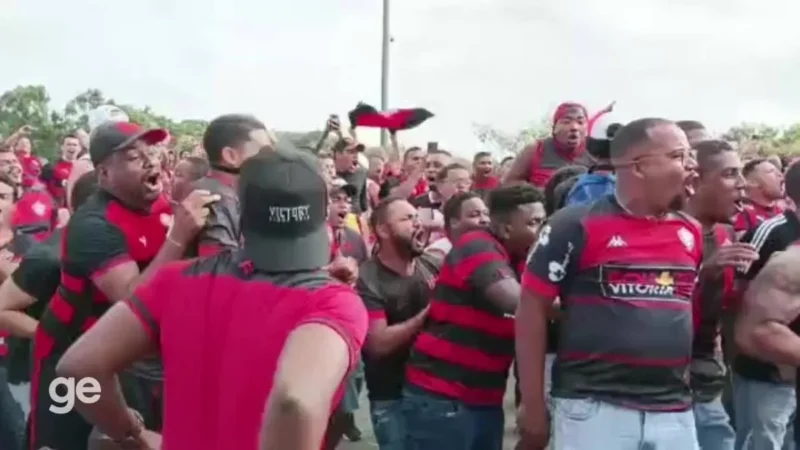 Vitória tem maratona de viagens: Vasco e Atlético-MG em 5 dias