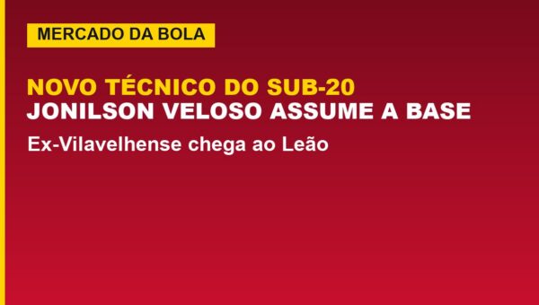 Vitória anuncia novo técnico do sub-20: quem é Jonilson Veloso