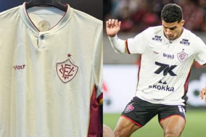 Vitória tem uniforme reserva novo sem anúncio oficial: veja o design
