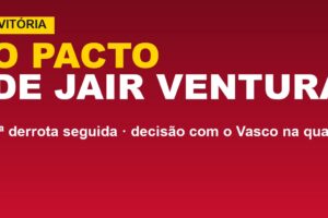 Vitória x Vasco: Jair revela pacto; veja o que disse sobre o teto