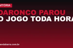 Daronco parou o jogo toda hora e o Maracanã não perdoou