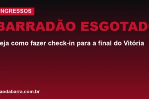 Barradão esgotado: veja como fazer check-in para a final do Vitória