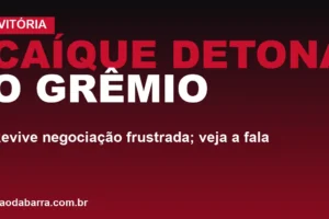 Caíque detona o Grêmio: revive negociação frustrada; veja a fala