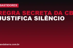 Regra secreta da CBF justifica silêncio sobre áudios do Vitória