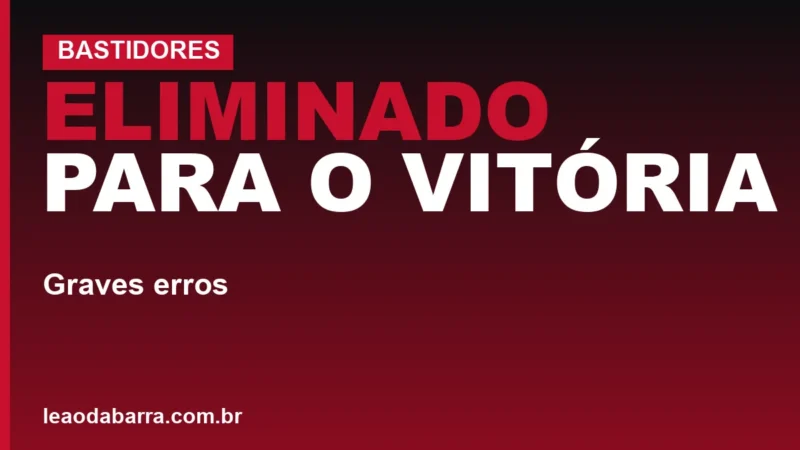 Eliminado para o Vitória, Ceará critica arbitragem: "Graves erros"
