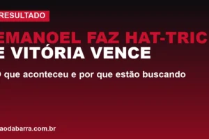 Emanoel faz hat-trick e Vitória vence o Bahia de Feira no Baiano sub-20: o que aconteceu e por que estão buscando