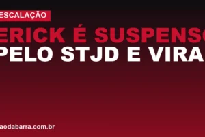 Erick é suspenso pelo STJD e vira desfalque contra o Fluminense no sábado
