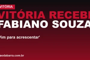 Vitória recebe Fabiano Souza: 'Vim para acrescentar'