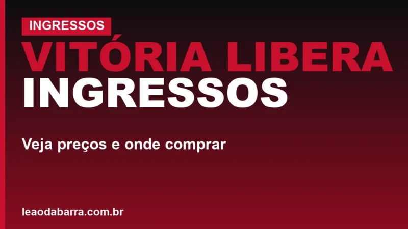 Vitória libera ingressos para o Palmeiras: veja preços e onde comprar