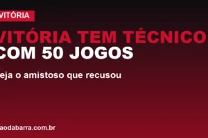 Vitória tem técnico com 50 jogos: veja o amistoso que recusou