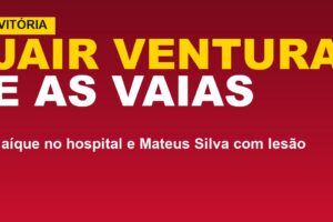 Jair Ventura: “temos que ser vaiados”; veja 2 baixas do Vitória hoje
