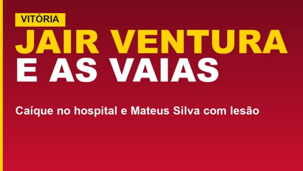 Jair Ventura: “temos que ser vaiados”; veja 2 baixas do Vitória hoje