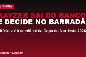 Kayzer sai do banco e decide no Barradão: Vitória vai à semifinal da Copa do Nordeste 2026