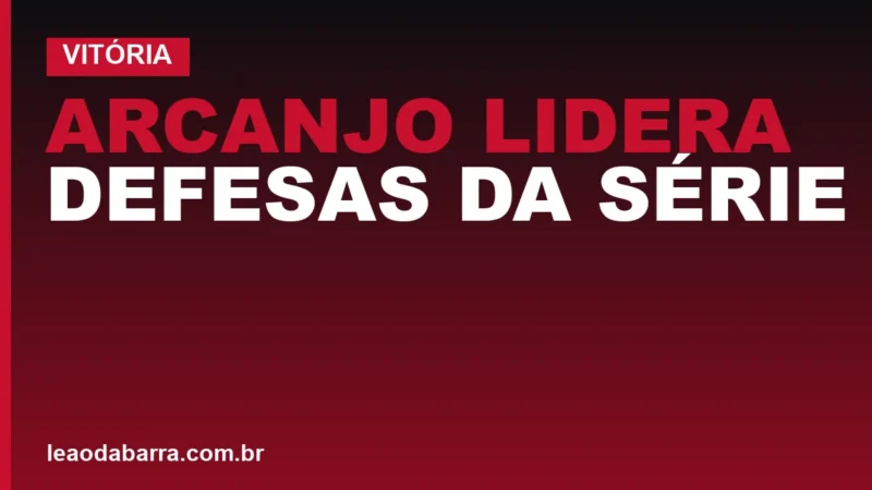 Arcanjo lidera defesas da Série A após salvar o Vitória do Botafogo
