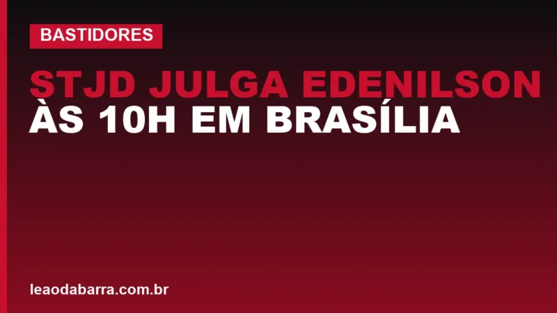 STJD julga Edenilson às 10h em Brasília por expulsão no Brasileirão