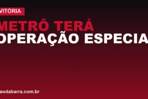 Metrô terá operação especial para Vitória x Flamengo no Barradão