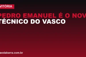 Pedro Emanuel é o novo técnico do Vasco, próximo adversário do Vitória