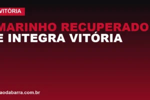Marinho recuperado e integra Vitória na estreia da Copa do Brasil contra Flamengo
