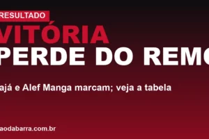 Vitória perde do Remo: Jajá e Alef Manga marcam; veja a tabela