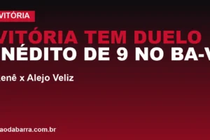 Vitória tem duelo inédito de 9 no Ba-Vi: Renê x Alejo Veliz