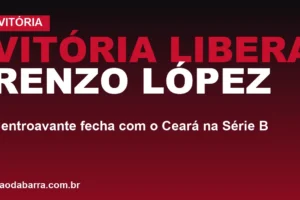 Vitória libera Renzo López: centroavante fecha com o Ceará na Série B