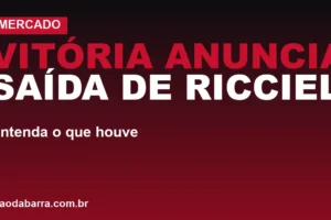 Vitória anuncia saída de Riccieli após 5 jogos; entenda o que houve
