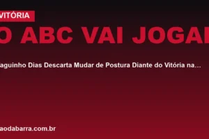 "O ABC Vai Jogar": Waguinho Dias Descarta Mudar de Postura Diante do Vitória na Semifinal