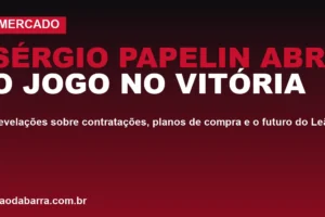 Sérgio Papelin abre o jogo no Vitória: revelações sobre contratações, planos de compra e o futuro do Leão