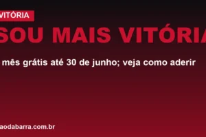 Sou Mais Vitória: 1 mês grátis até 30 de junho; veja como aderir
